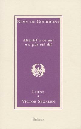 Lettres à Victor Segalen.