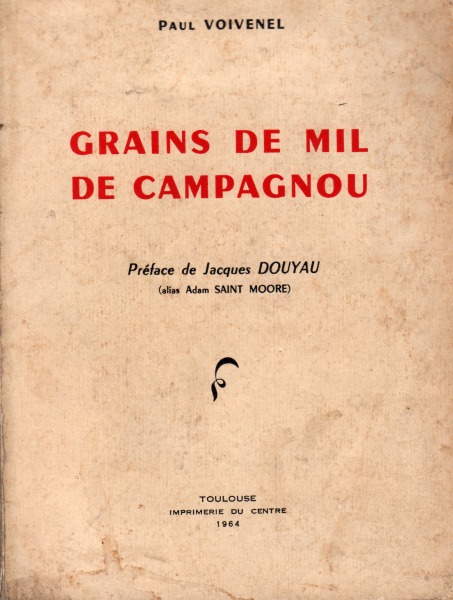 Grains de mil de Campagnou